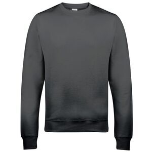 AWDis Just Hoods AWDis Unisex Crew Neck Plain Sweatshirt (280 GSM) / Charcoal